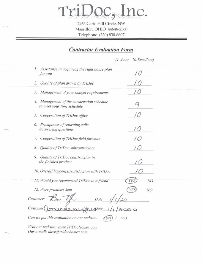 Customer-Evaluation
